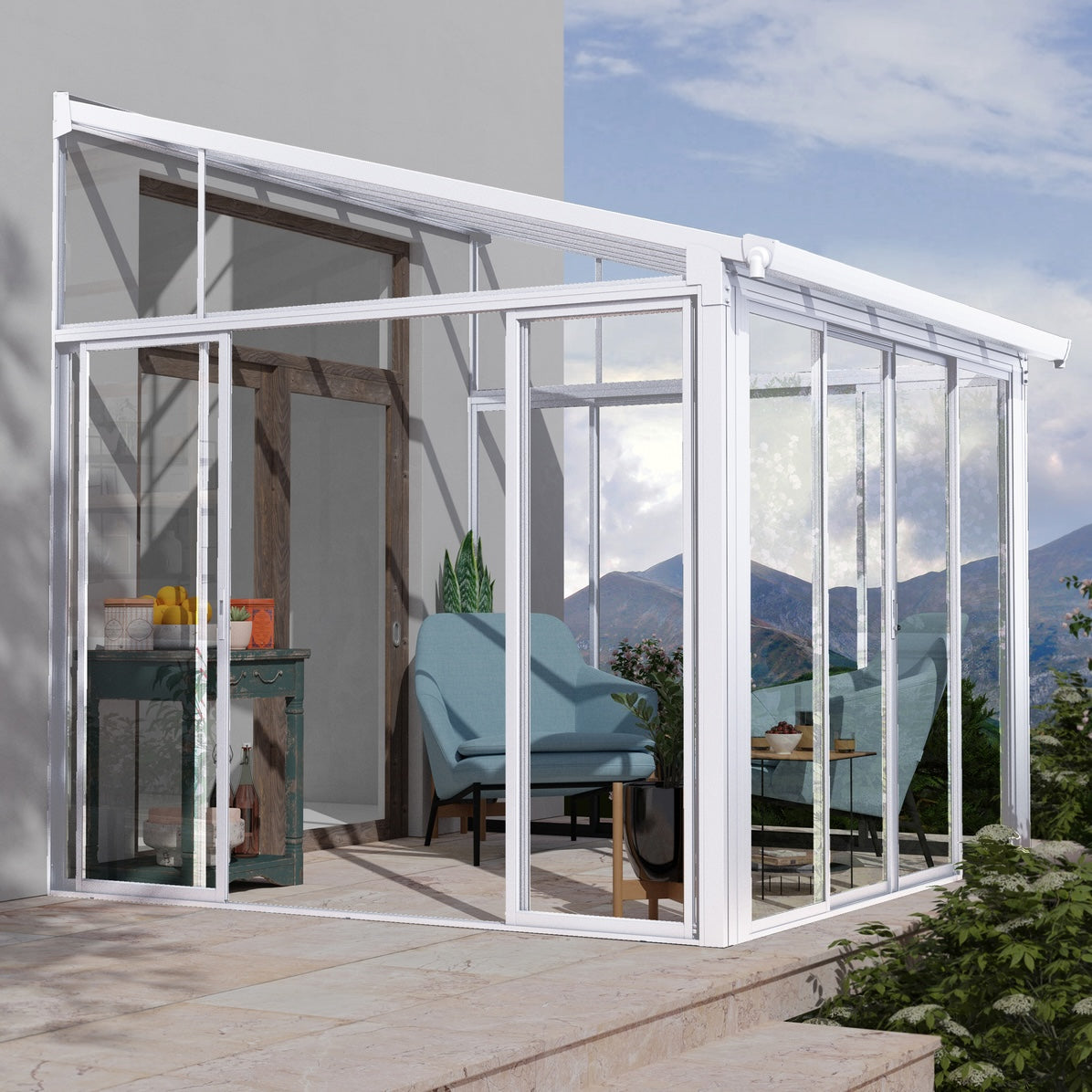 Palram - Canopia | SanRemo Patio Enclosure / Sunroom - MyGreenhouseStore.com