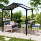 Palram - Canopia | Austin BBQ Gazebo – Premium All-Weather Grill Shelter