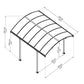 Palram - Canopia | Tucson 4300 12x14 Ft Gazebo - Gray