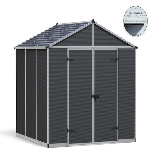 Palam Garden Sheds Rubicon 8x8 Grey