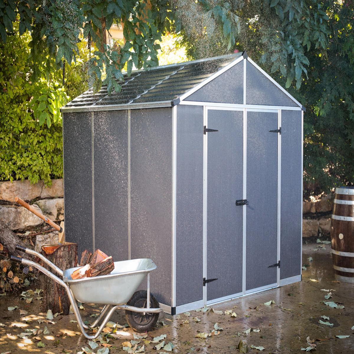 Palam Garden Sheds Rubicon 8x8 Grey