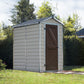 Palram - Canopia | SkyLight  Polycarbonate Storage Shed -4x6 ft Tan