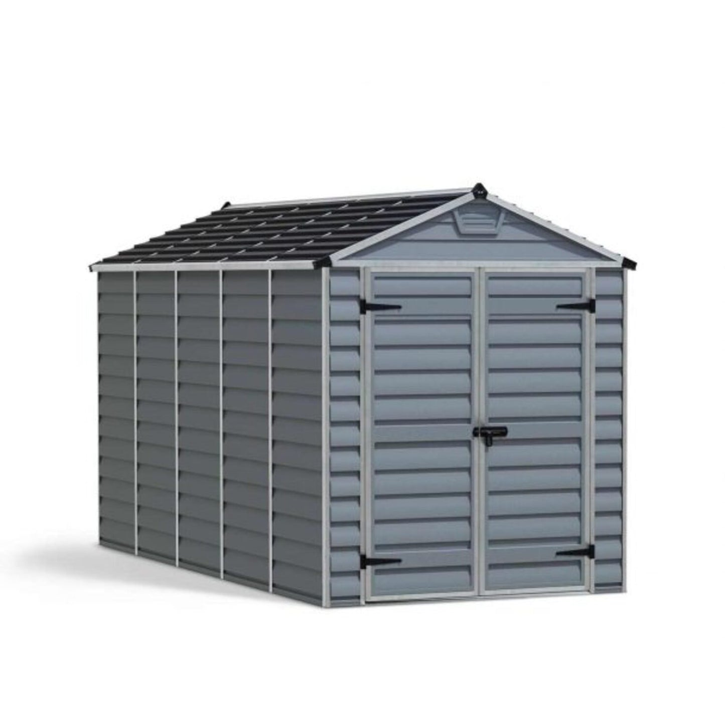 Palram - Canopia | SkyLight Storage Shed - 6' Wide - Gray