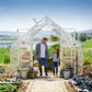 Palram - Canopia | Balance Greenhouse Kit With Clear 0.8mm Polycarbonate Glazing