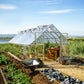 Palram - Canopia | Balance Greenhouse Kit With Clear 0.8mm Polycarbonate Glazing