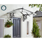 Palram - Canopia | Lily Awning Black/Clear