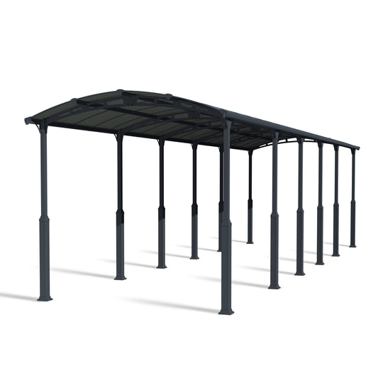 Palram - Canopia | Arcadia Alpine RV Carport 12x42x11.5 ft