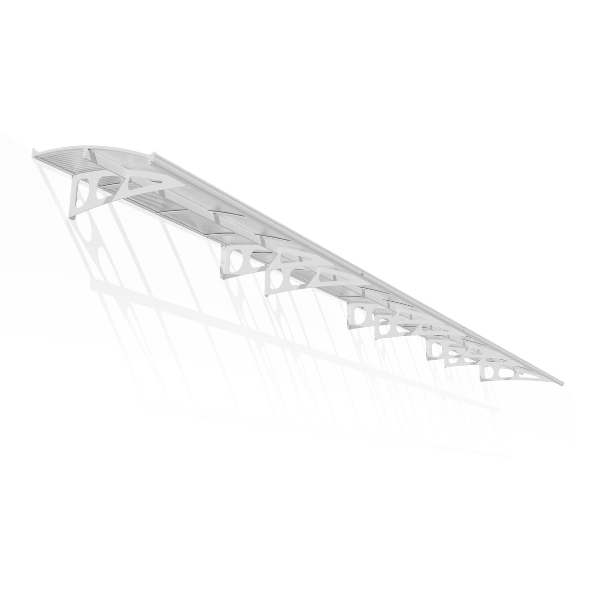 Palram - Canopia | Bordeaux Awning - White/Diffused Clear - 5 ft Wide
