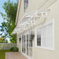 Palram - Canopia | Bordeaux Awning - White/Diffused Clear - 5 ft Wide