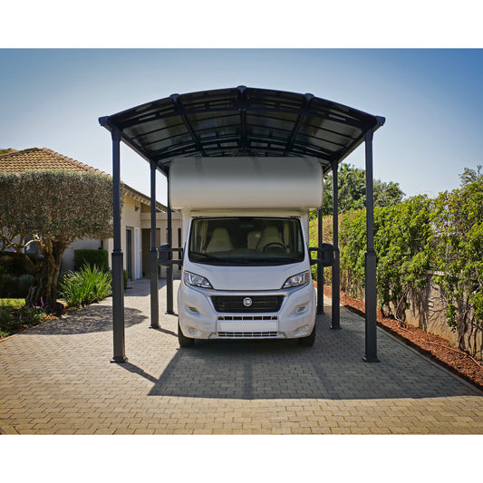 Palram - Canopia | Arcadia Alpine RV Carport 12x28x11.5 ft