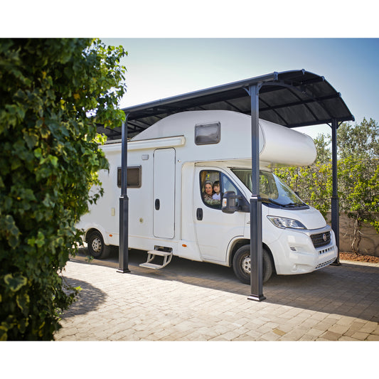Palram - Canopia | Arcadia Alpine RV Carport 12x42x11.5 ft