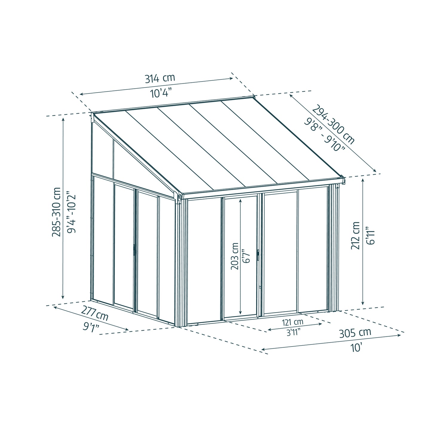 SanRemo dimensions