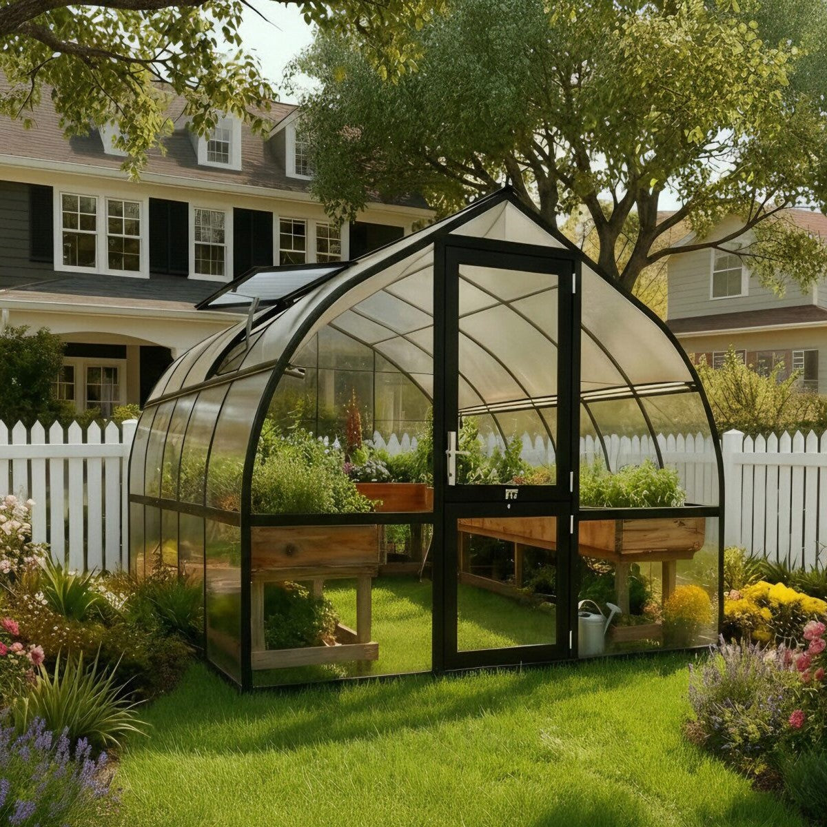 Holkartherm Riga Black All Season Greenhouse