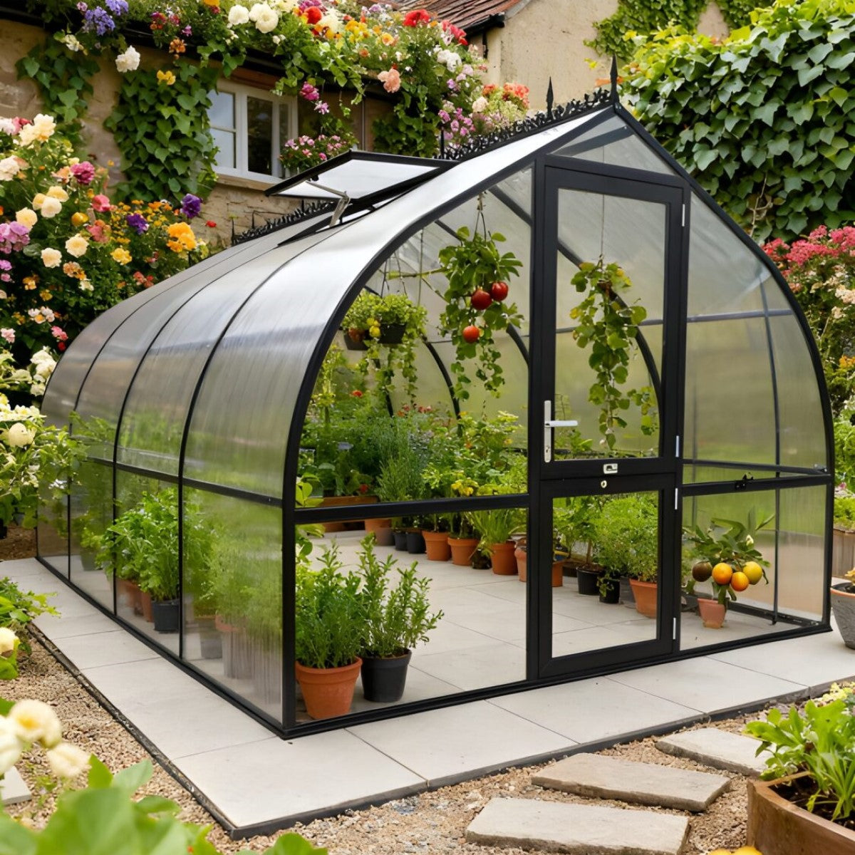 Holkartherm Riga Black All Season Greenhouse