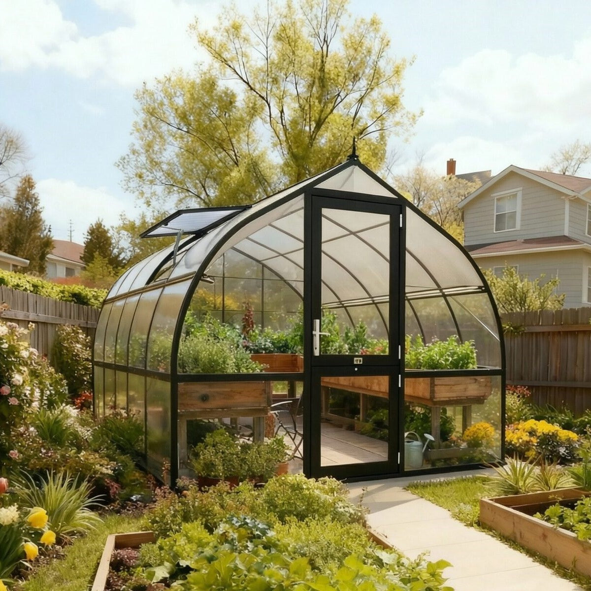 Holkartherm Riga Black All Season Greenhouse