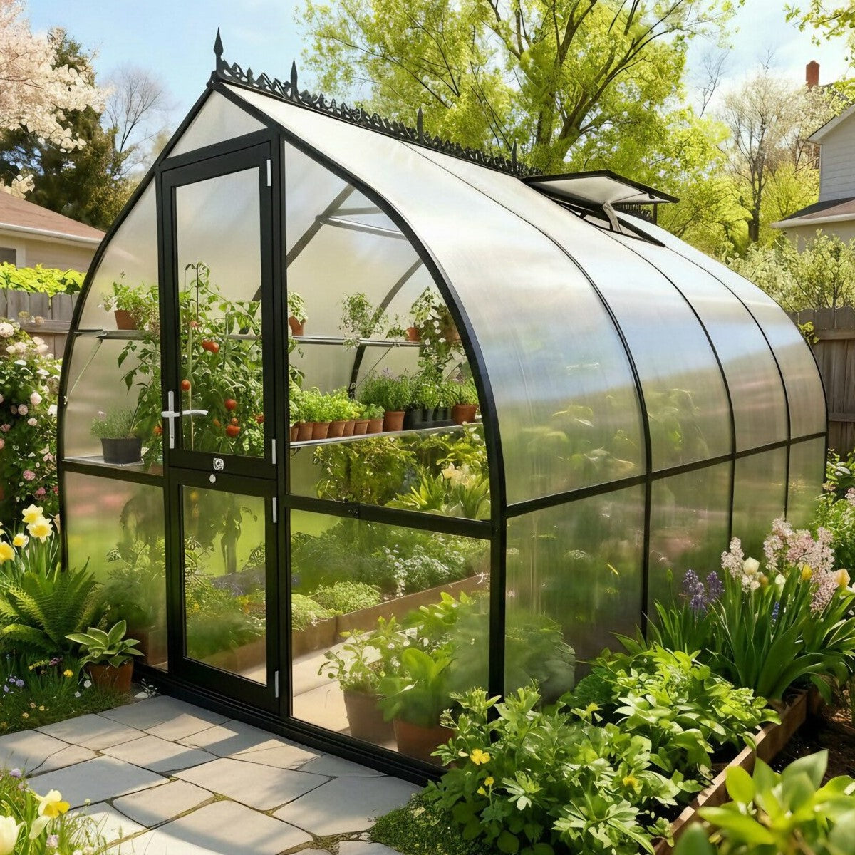 Holkartherm Riga Black All Season Greenhouse