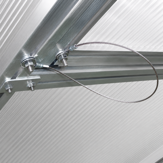 Hoklartherm | Riga Greenhouse Roof Window Wind Restraint Cable
