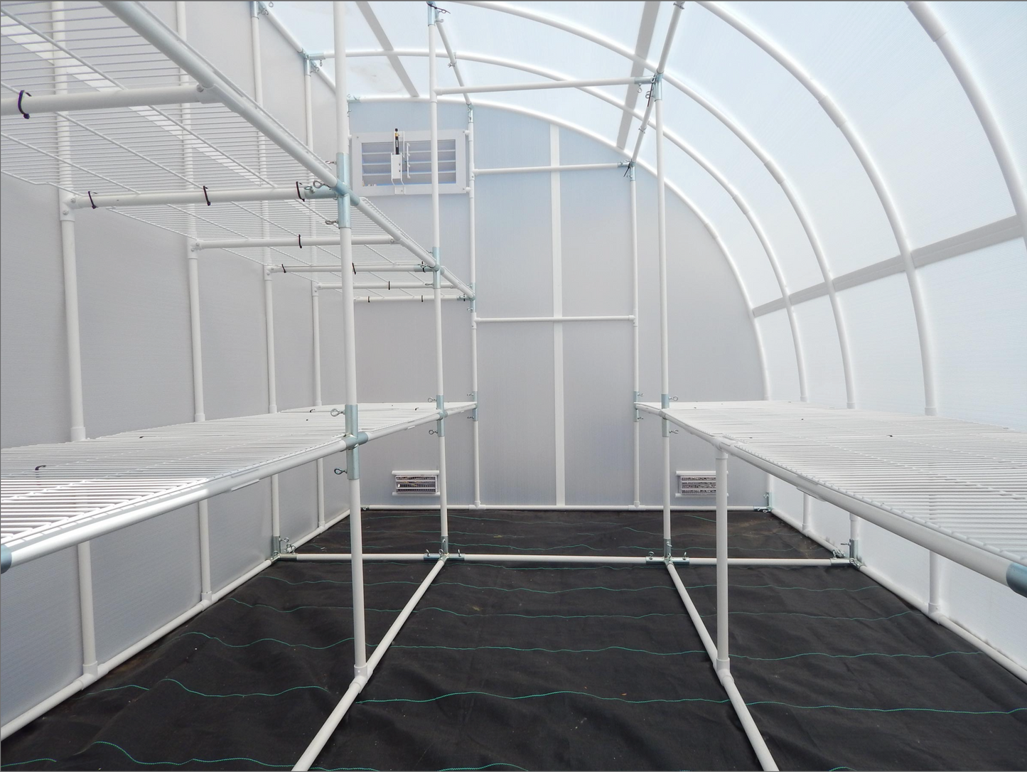 Solexx | Harvester Greenhouse Kit With High Performance Greenhouse Plastic
