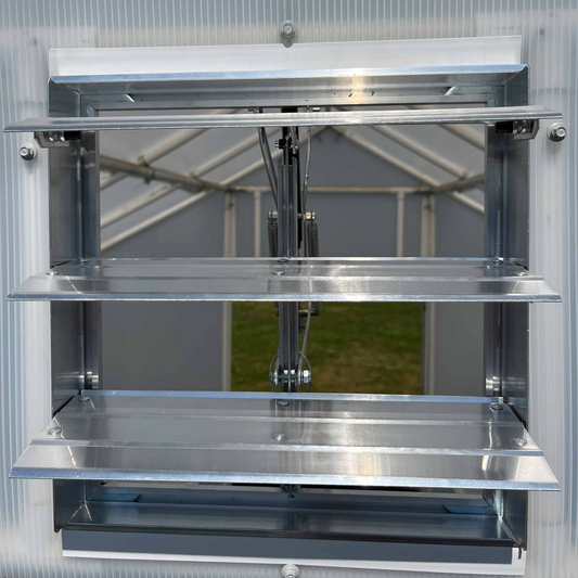 Solexx | Aluminum Louver With Automatic Opener for Greenhouses