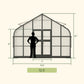 Vego | Grand Pacific Greenhouse Kit 12ft 6in Wide