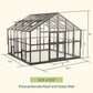 Vego | Grand Victorian Greenhouse Kit 12ft 6in Wide