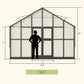 Vego | Grand Victorian Greenhouse Kit 12ft 6in Wide