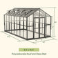 Vego | Victorian Greenhouse Kit 8ft 6in Wide
