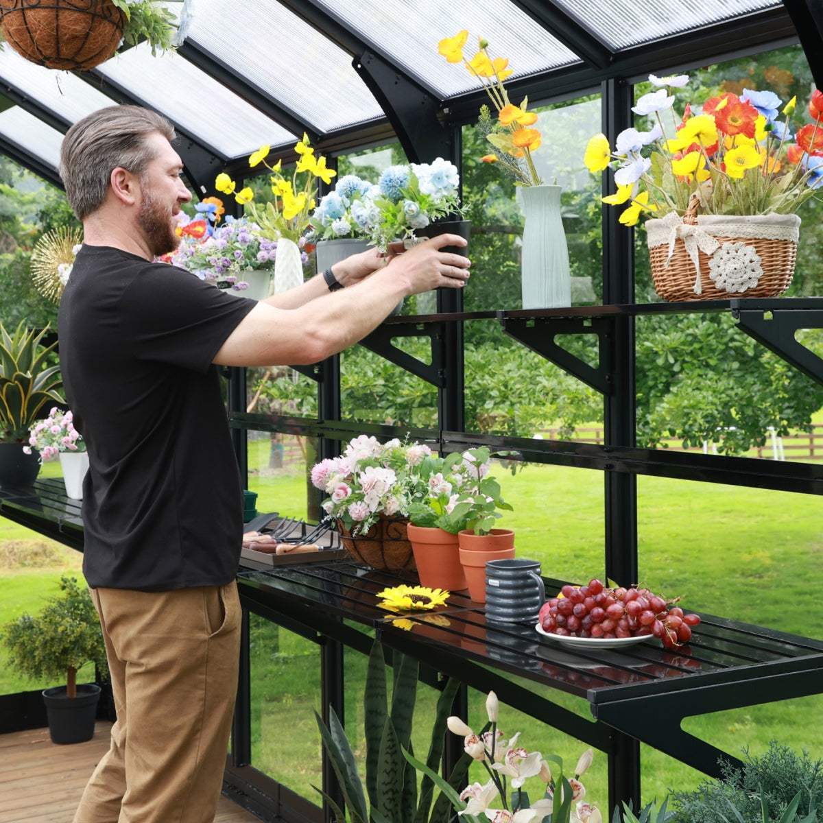 Vego | Fixed Top Shelf for Vego Greenhouses - MyGreenhouseStore.com