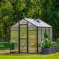 Vego | Junior Victorian Greenhouse Kit 6ft 6in Wide