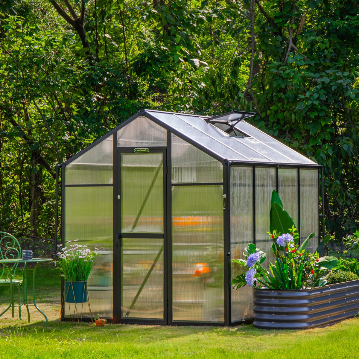 Vego | Junior Victorian Greenhouse Kit 6ft 6in Wide