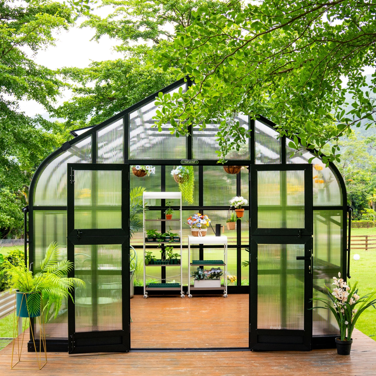 Vego | Pacific Greenhouse Kit 10ft 6in Wide