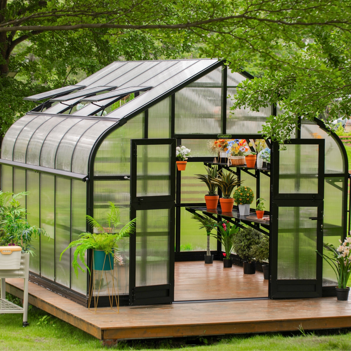 Vego | Pacific Greenhouse Kit 10ft 6in Wide