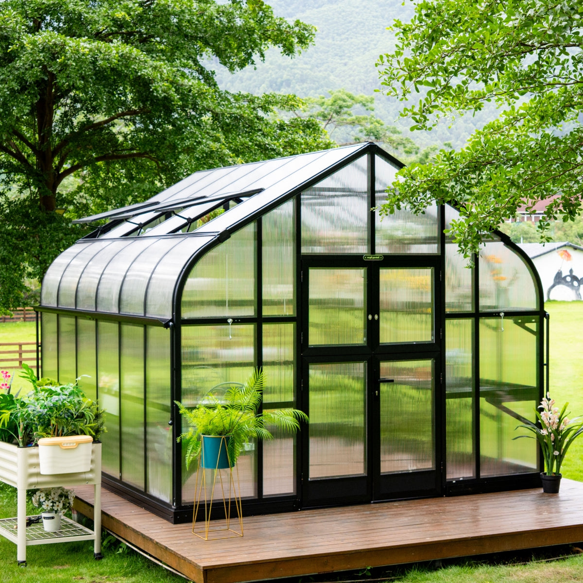 Vego | Pacific Greenhouse Kit 10ft 6in Wide