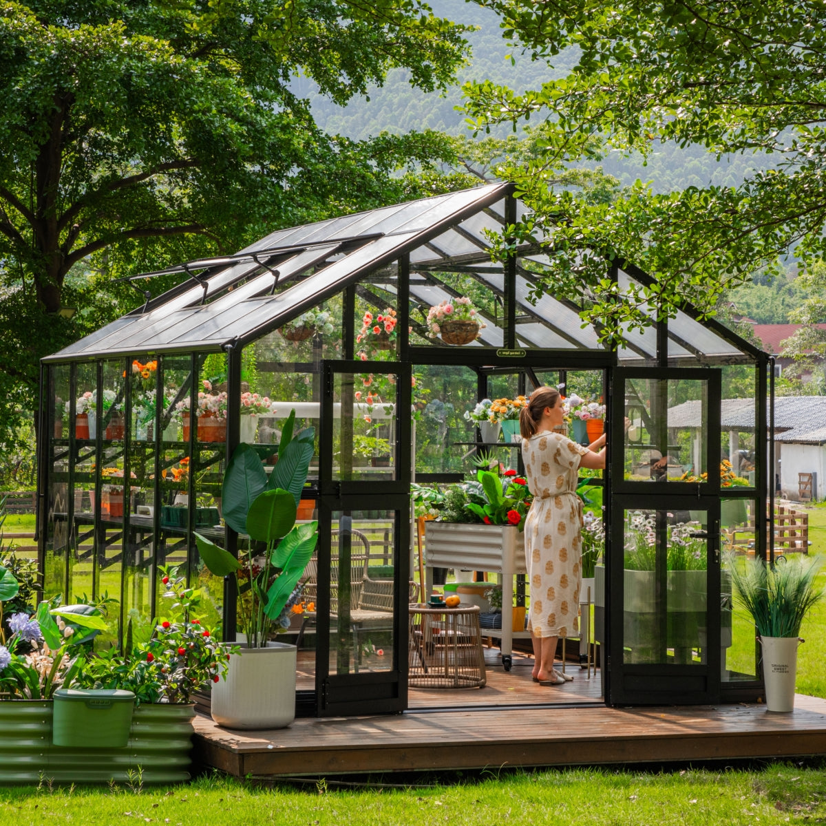 Vego | Victorian Greenhouse Kit 10ft 6in Wide