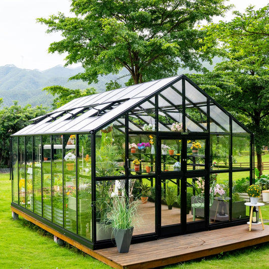 Vego | Grand Victorian Greenhouse Kit 12ft 6in Wide