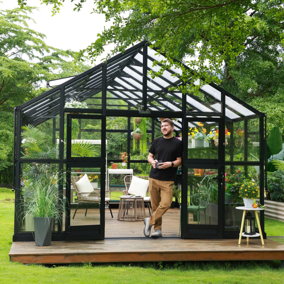 Vego | Grand Victorian Greenhouse Kit 12ft 6in Wide