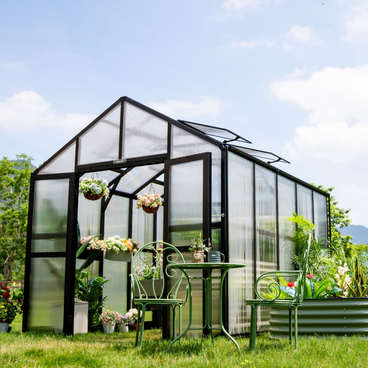 Vego | Victorian Greenhouse Kit 8ft 6in Wide
