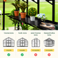 Vego | Fixed Bottom Shelf for Greenhouse