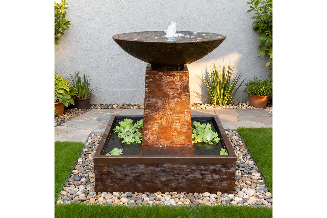 Exaco | Aquarius Fountain – Classic Outdoor Water Feature for Gardens and Patios