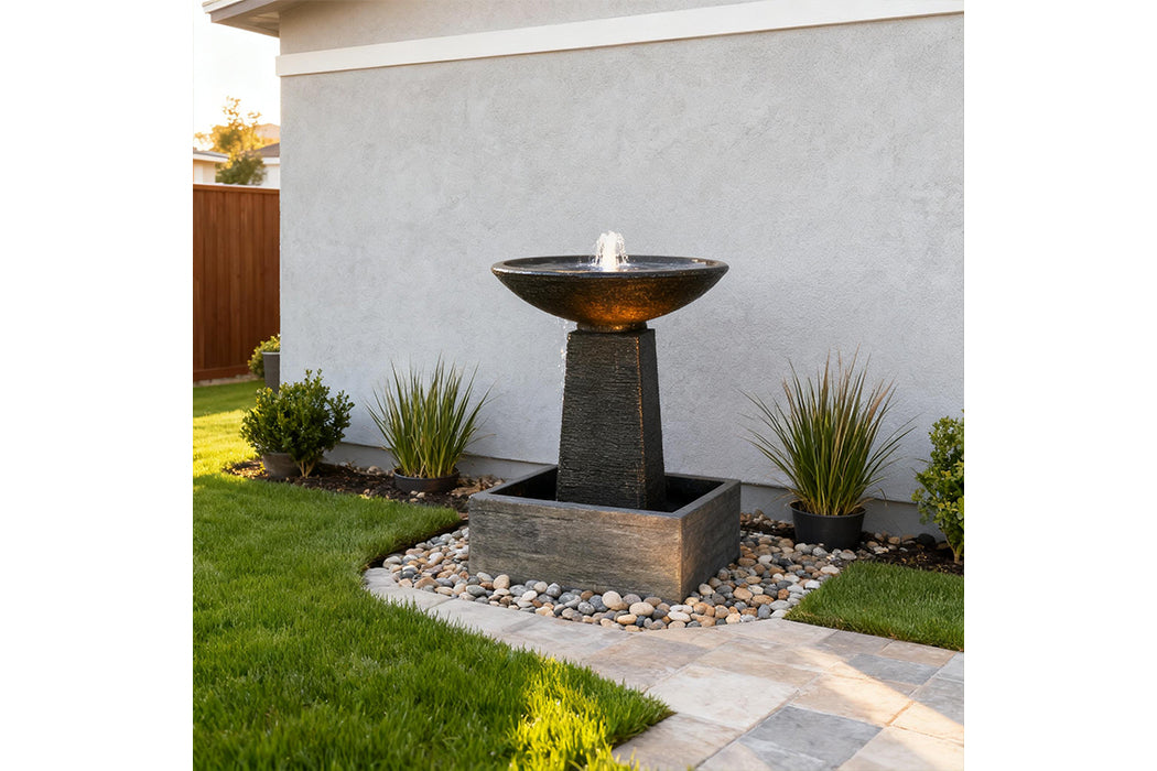 Exaco | Aquarius Fountain – Classic Outdoor Water Feature for Gardens and Patios