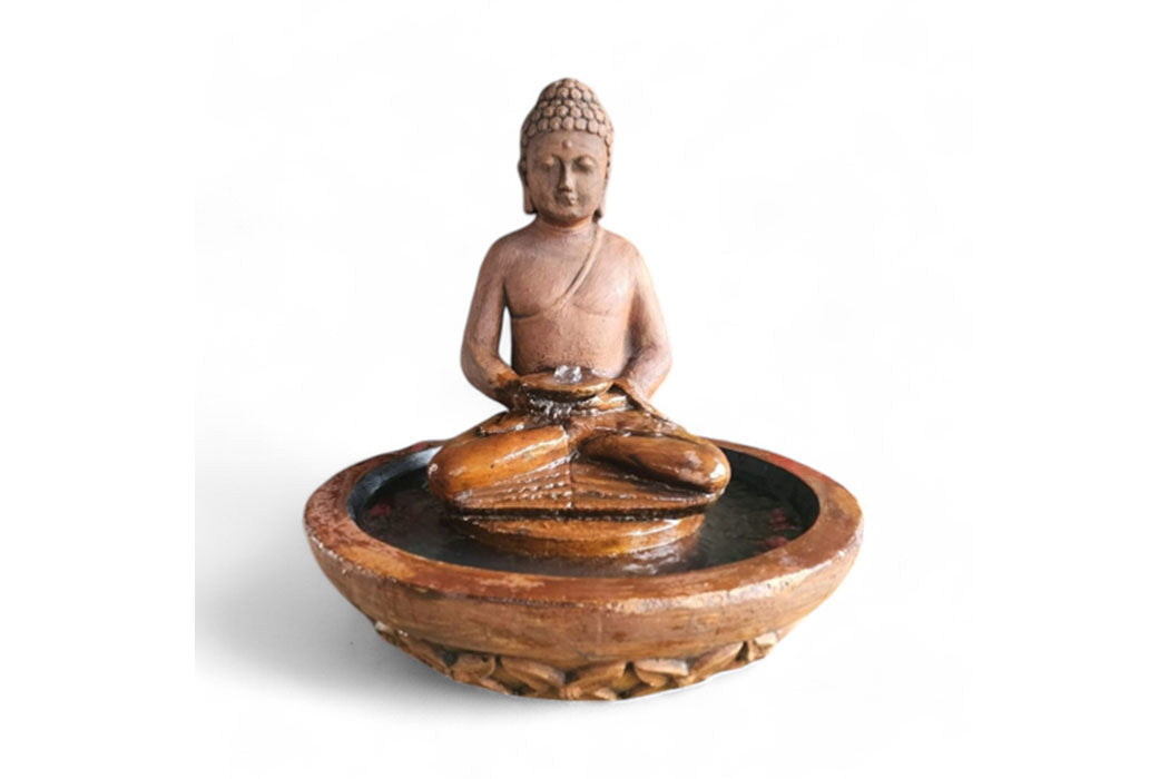 Exaco | Buddha Bowl Fountain – Peaceful Outdoor Water Feature for Gardens and Patios
