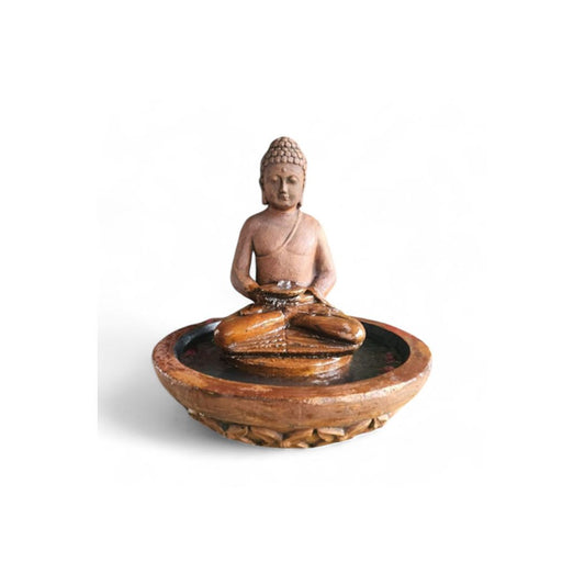 Exaco | Buddha Bowl Fountain – Peaceful Outdoor Water Feature for Gardens and Patios - MyGreenhouseStore.com