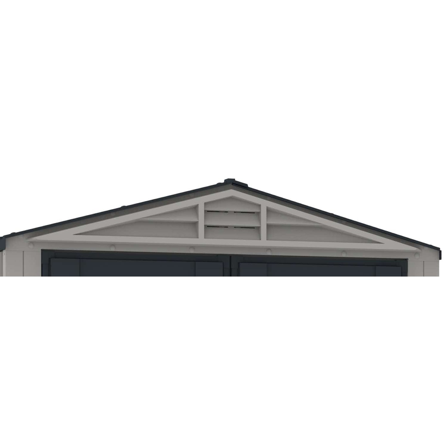 Duramax Vinyl Storage Shed Kit with Floor DuraMax | Vinyl Storage Shed YardMate Plus 5' x 8' x 6' with Floor | Eastern States 35825_NJ