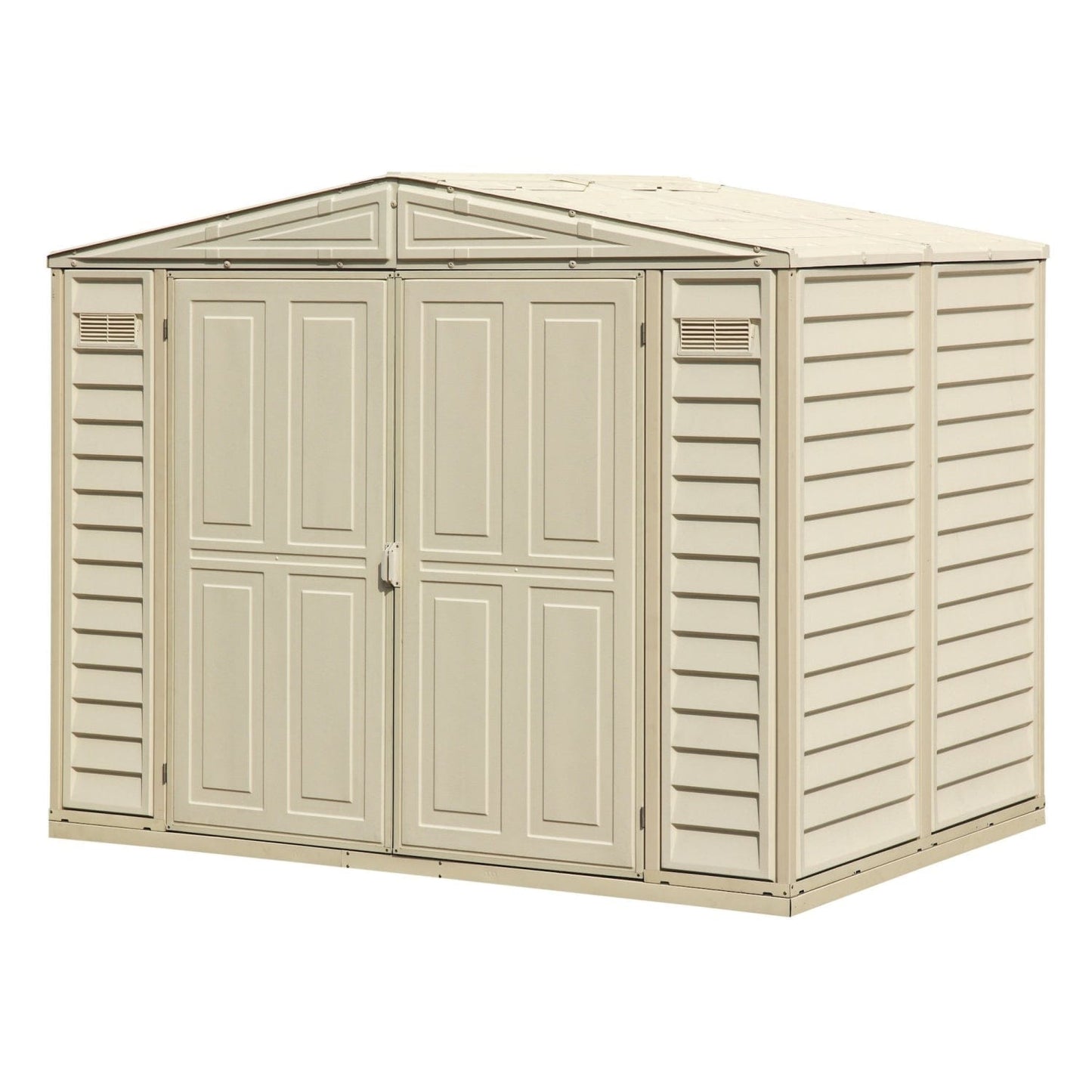 Duramax Vinyl Storage Shed Kit with Foundation DuraMax | Vinyl Storage Shed DuraMate 8' x 5.5' x 6' with Foundation | Eastern States 00184_NJ