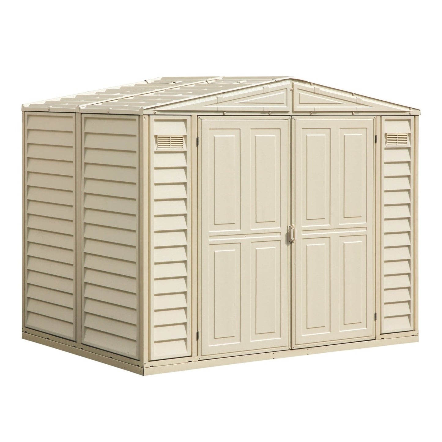 Duramax Vinyl Storage Shed Kit with Foundation DuraMax | Vinyl Storage Shed DuraMate 8' x 5.5' x 6' with Foundation | Eastern States 00184_NJ