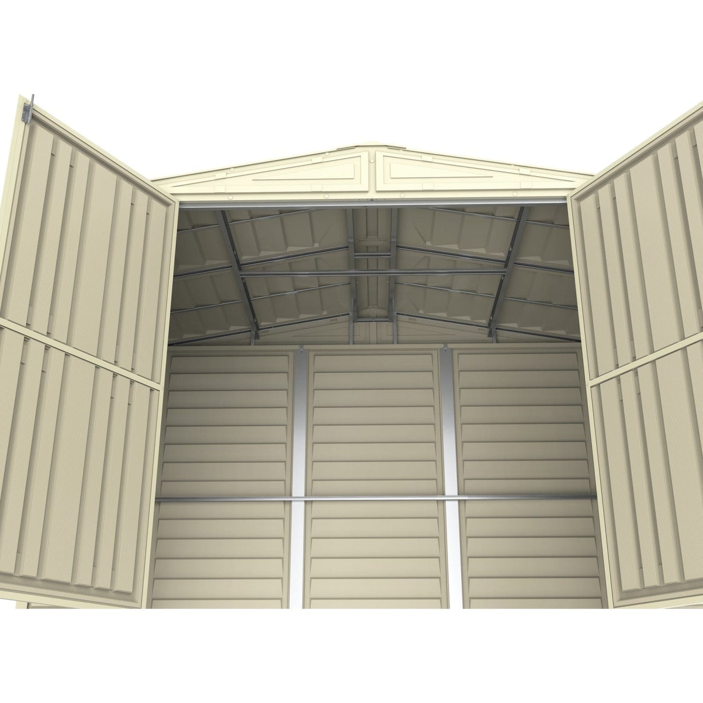 Duramax Vinyl Storage Shed Kit with Foundation DuraMax | Vinyl Storage Shed DuraMate 8' x 5.5' x 6' with Foundation | Eastern States 00184_NJ