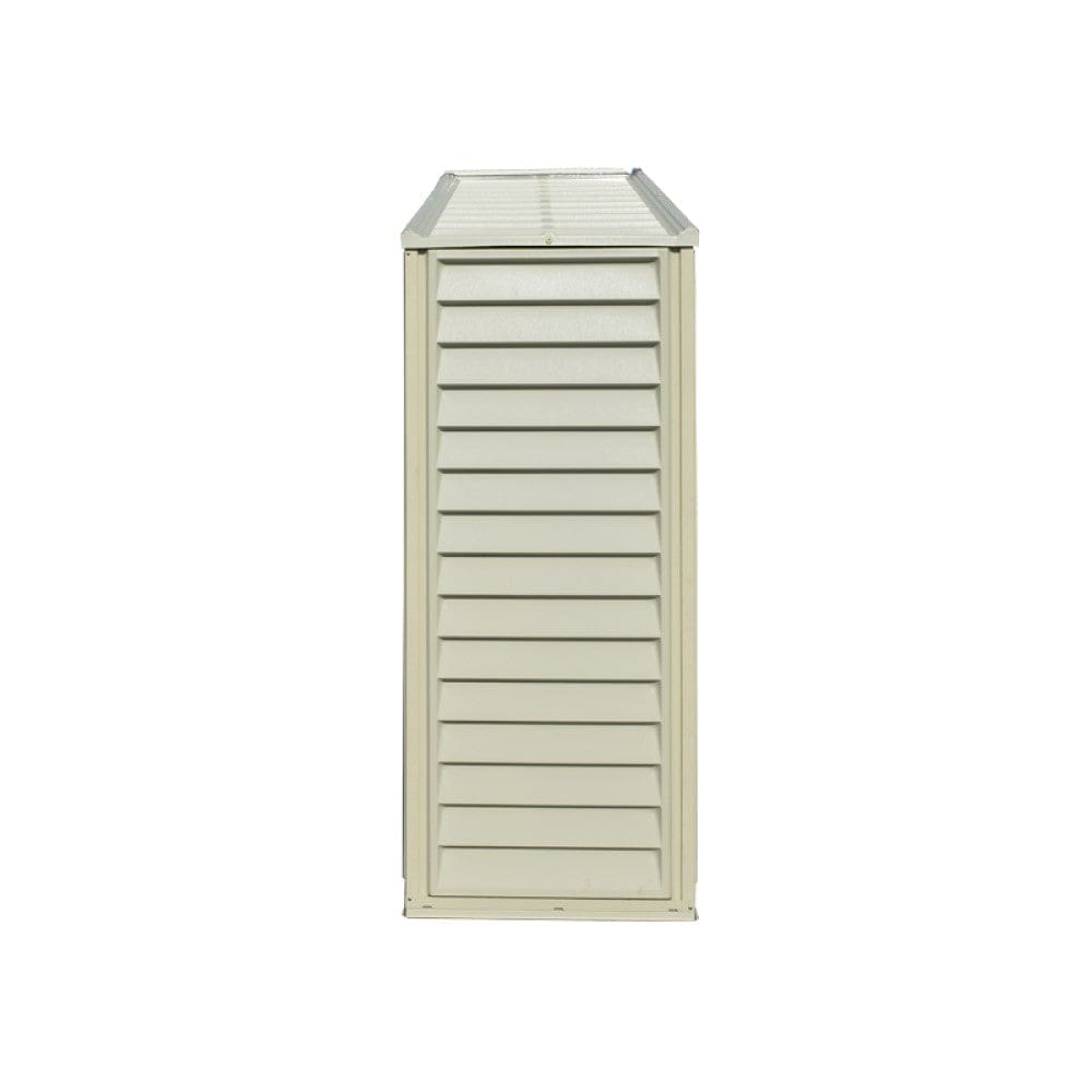 Duramax Vinyl Storage Shed Kit with Foundation DuraMax | Woodbridge SidePro Vinyl Storage Shed 10.5' x 3' with Foundation | Eastern States 98001_NJ