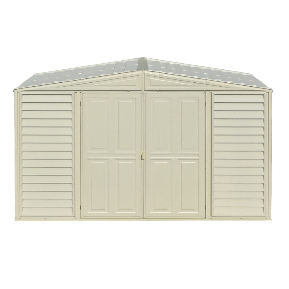 Duramax Vinyl Storage Shed Kit with Foundation DuraMax | Woodbridge SidePro Vinyl Storage Shed 10.5' x 3' with Foundation | Eastern States 98001_NJ