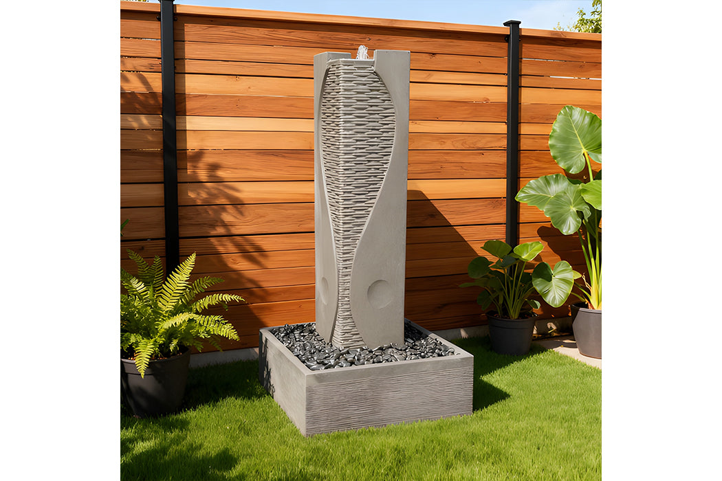 Exaco | Ying Yang Fountain – Modern Decorative Water Feature