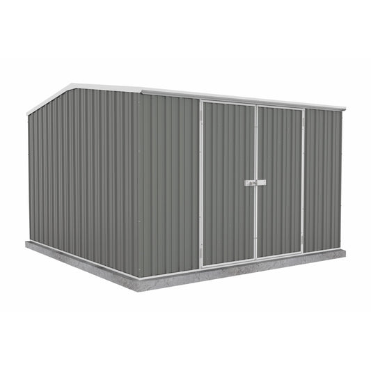 Absco | 10x10x7 ft Premier Metal Storage Shed